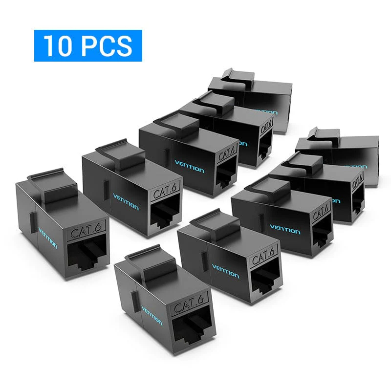 Jual Vention Modular Ethernet Keystone Jack Coupler RJ45 Cat6/Cat5e ...
