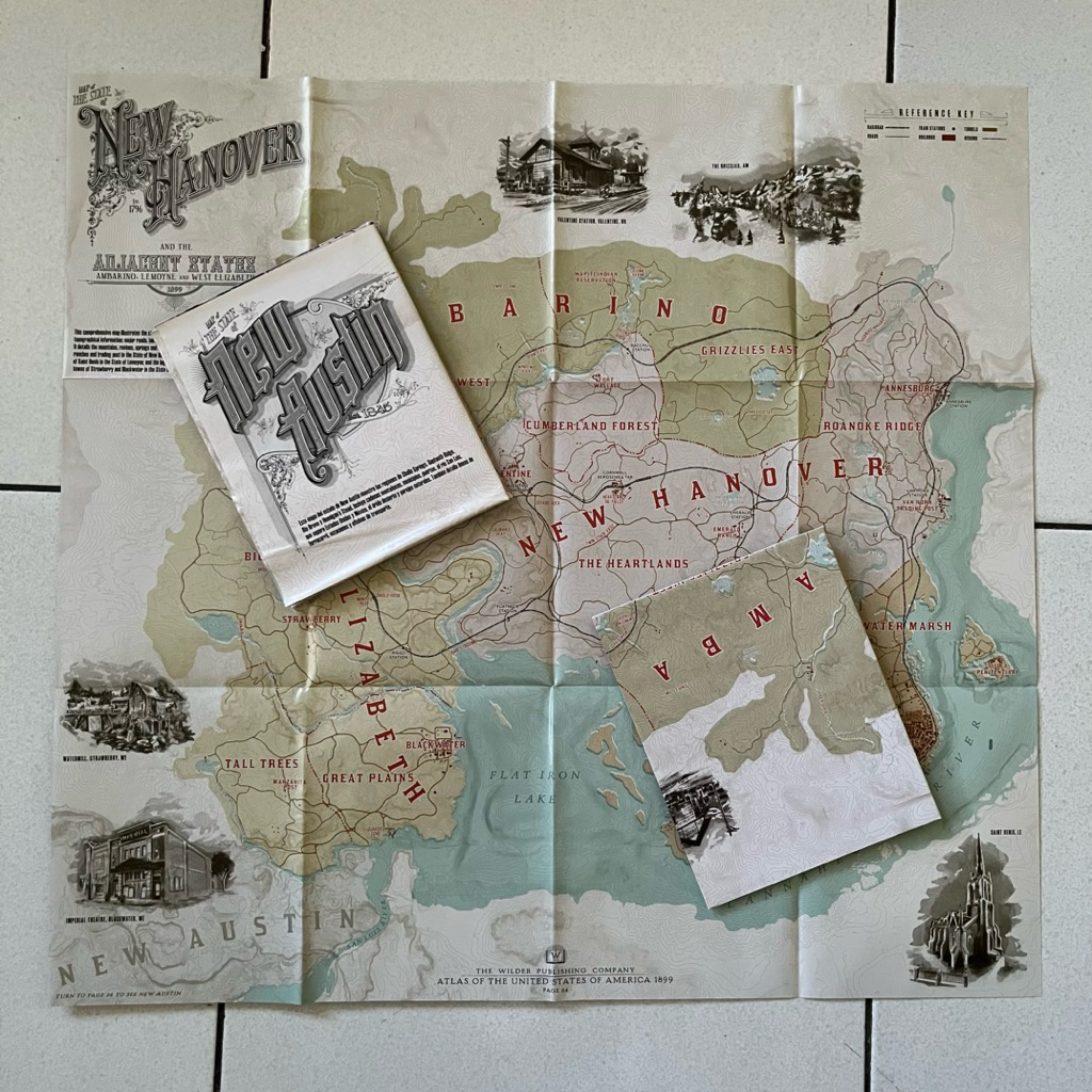 Jual map rdr2 red dead redemption2 rdr new austin | Shopee Indonesia