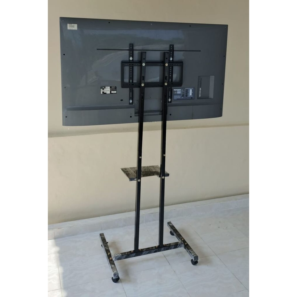 Jual Bracket Breket Braket Standing Roda 24 32 40 42 43 50 55 Inch ...