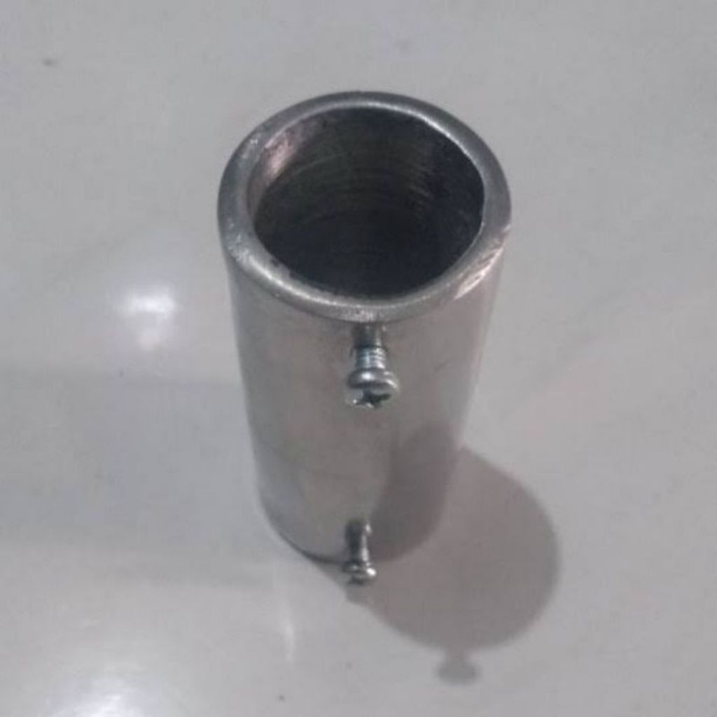 Jual SAMBUNGAN LURUS BATANG REL PIPA GORDEN BAHAN BESI | Shopee Indonesia