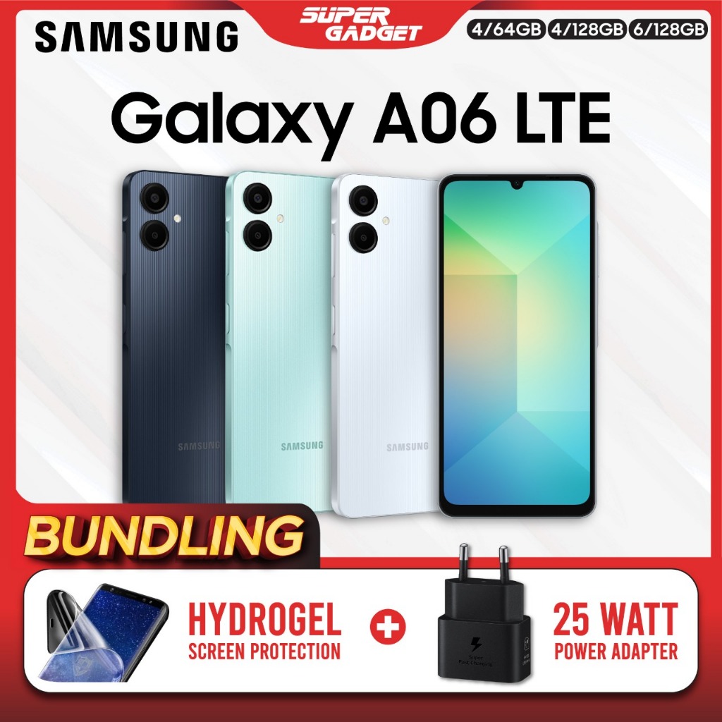 Jual Samsung Galaxy A06 4/64 4/128 6/128 GB HP Smartphone Android