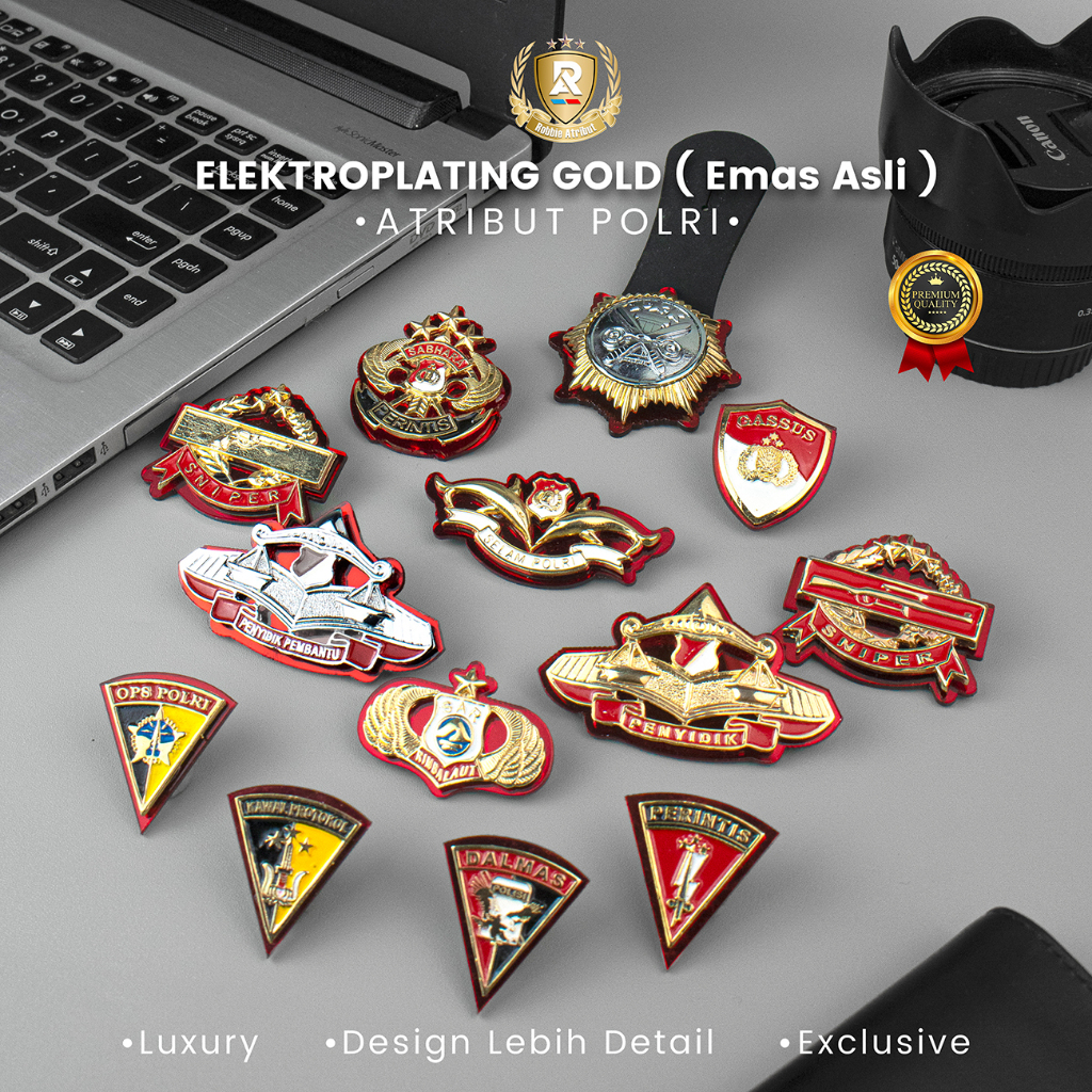 Jual RODA SABHARA / PIN DALMAS / PIN OPS POLRI / Pin Kawal Protokol ...