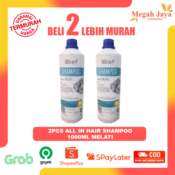 ALL IN SHAMPOO ATAU CONDITIONER AROMA MELATI ATAU FLORAL 1000 ML @MJ