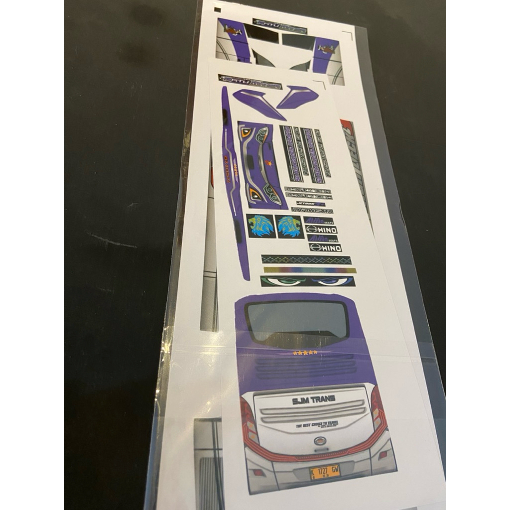 Jual Livery Ratu Maher Full Body Miniatur Bus RKC Mama Ben | Shopee ...