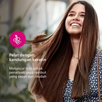 Philips Catokan Rambut HP8401 Catok Rambut Philips Hair Straightener BATAM