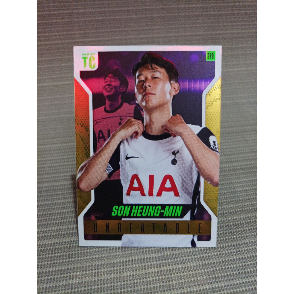 Jual Panini TC soccer EPL 2025 unbeatable son heung min | Shopee Indonesia