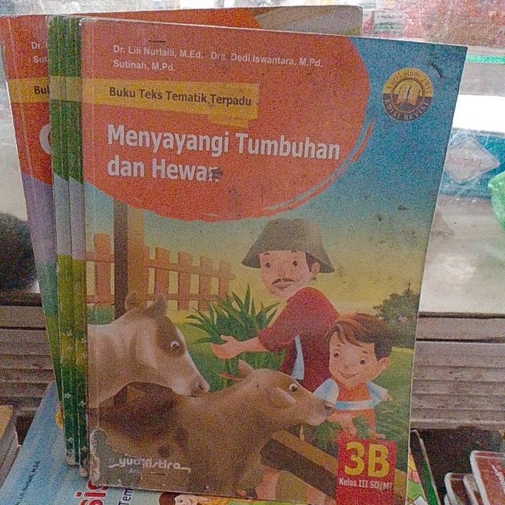 Jual BUKU TEKS TEMATIK TERPADU KELAS 3 SD (3B-3E) | Shopee Indonesia