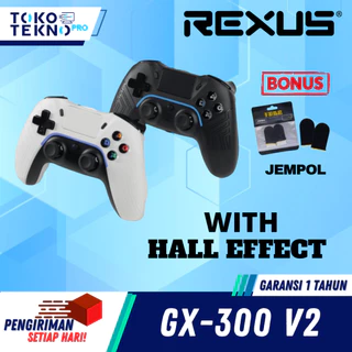 Rexus GX300 / GX-300 Gen 2 V2 Gamepad Joystick Bluetooth Wireless