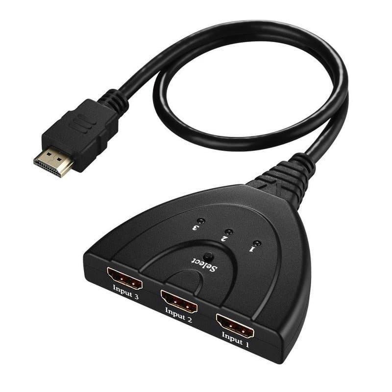 Jual HDMI Switcher Kable 3 Input 1 Output | Shopee Indonesia