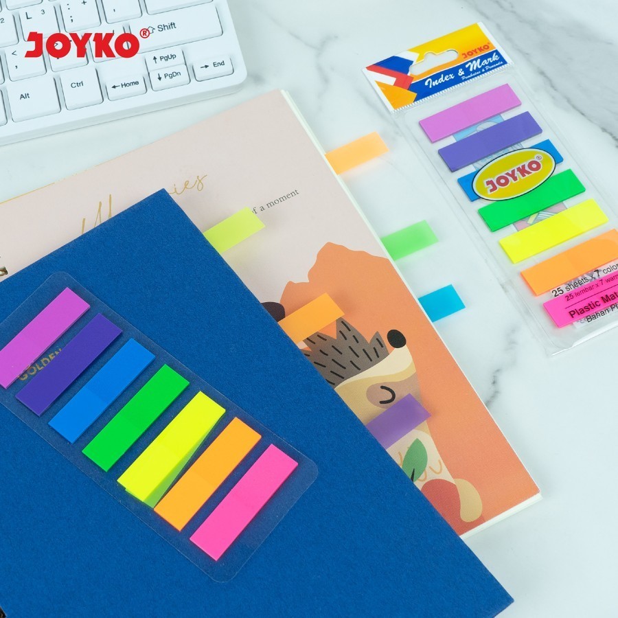 Jual JOYKO Sticky Note / Sign Here Merk Joyko IM-30 Bahan Plastik 7 ...