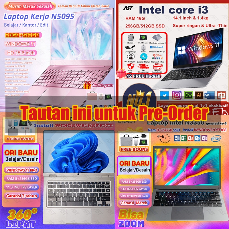 Jual CNAST Laptop PRE ORDER Ram16+512GB SSD | Shopee Indonesia