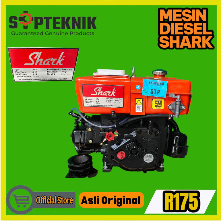 Jual MESIN DIESEL R175 SHARK 7hp | Shopee Indonesia