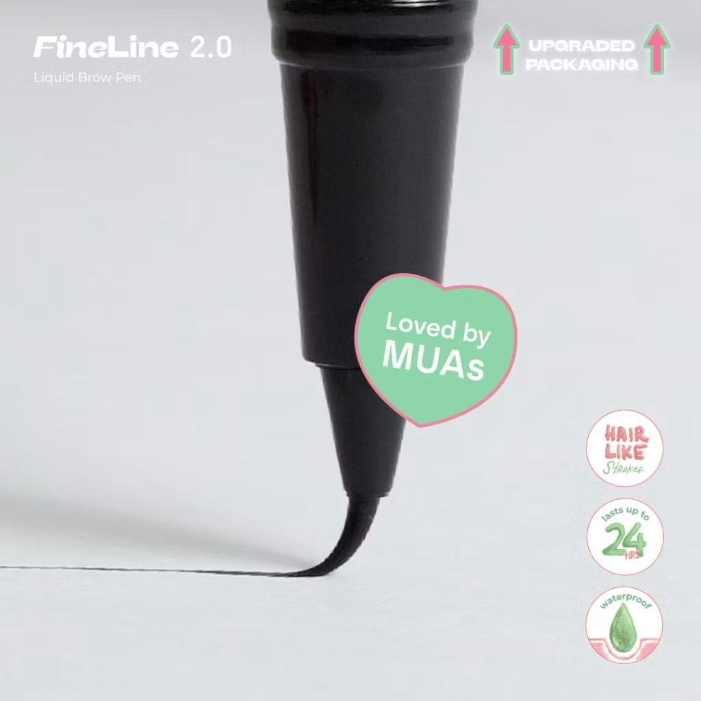 Jual RUHEEDIARY Fine Line Liquid Brow Pen 0,8gram Waterproof Eyebrow ...