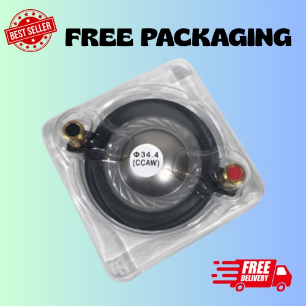 Jual SPOOL DRIVER TWEETER 34.4 PLUS PANGKON/ SPUL CORONG/ SPUL TWITER ...