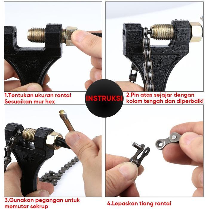 Jual Pemotong Rantai Sepeda Motor Chain Breaker Rantai Sepeda pembuka ...