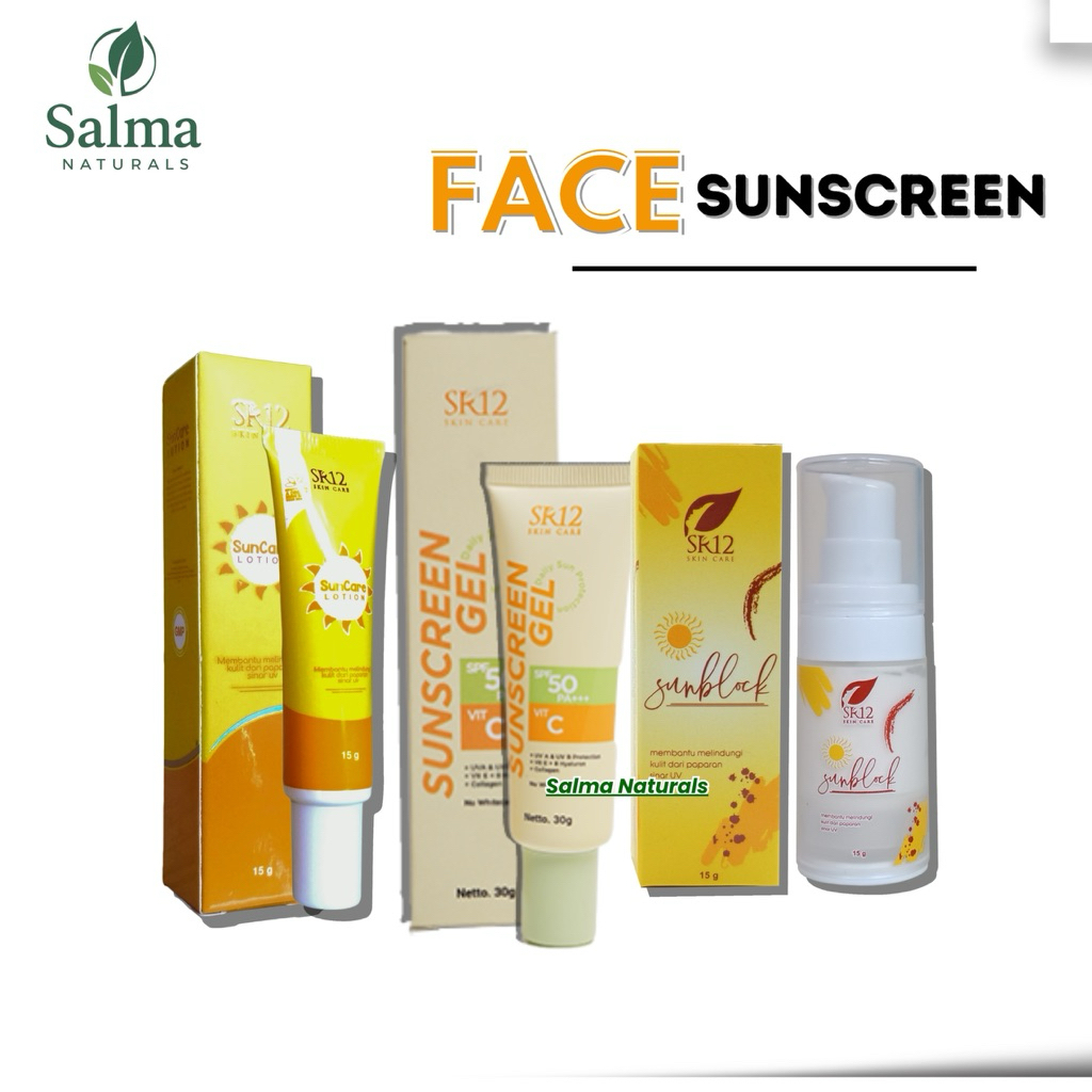 Jual SR12 Sunscreen / Suncare SR12 Spf 25 15gr / Sunblock SR12 Spf 30 ...