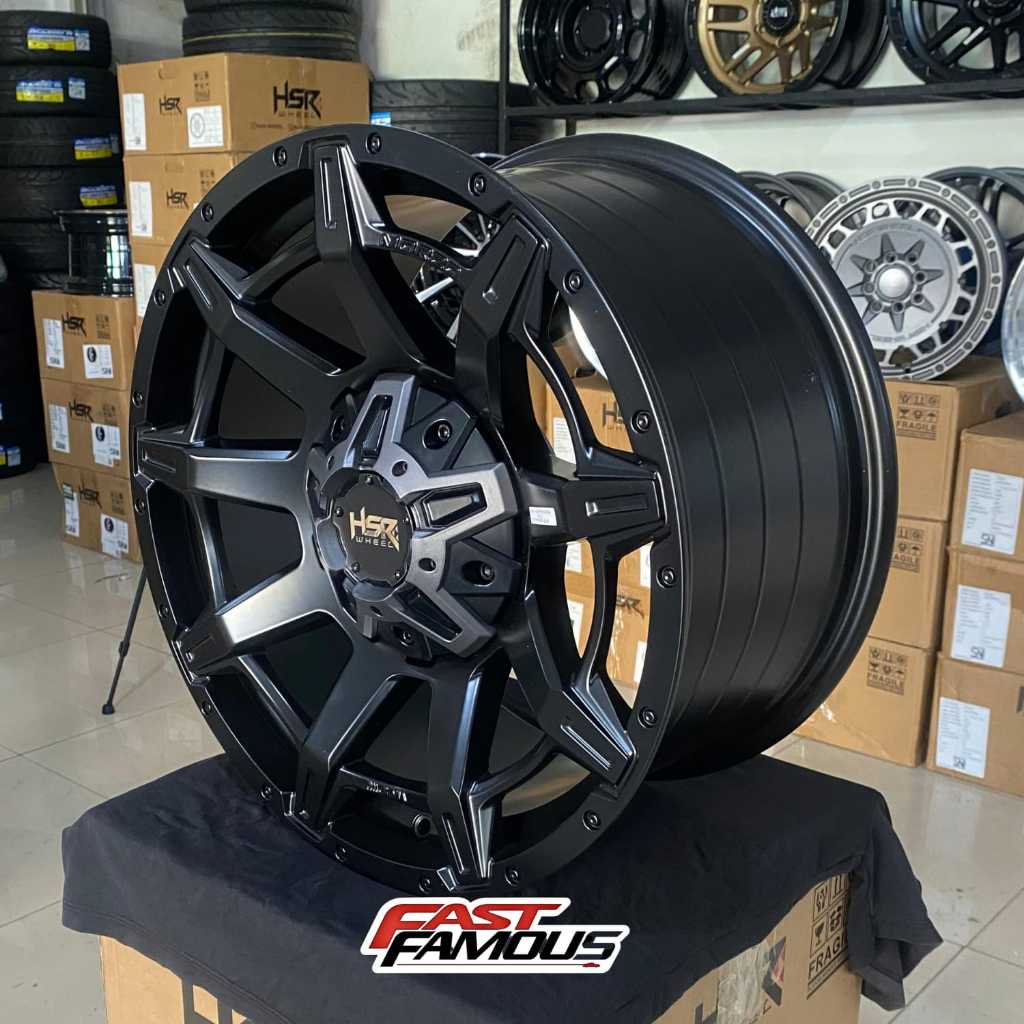 Jual Velg mobil off road HSR R18 Untuk Pajero terrano fortuner hilux ...