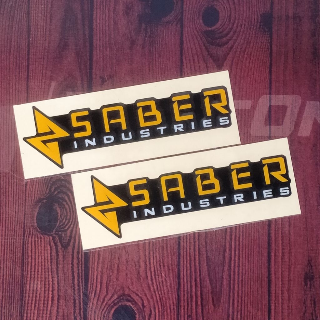 Jual Sticker Saber Industries | Shopee Indonesia