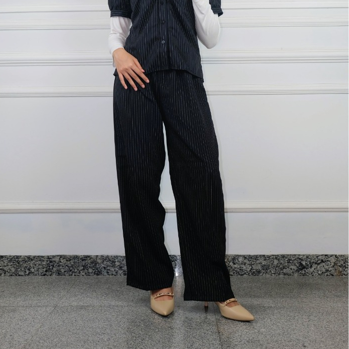 Triset Celana Panjang Print Stripes