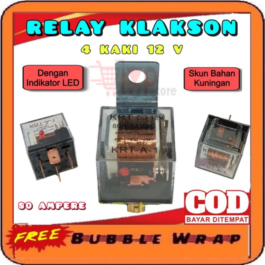 Jual RELAY KLAKSON PUTUS PUTUS 12V Modul Riley Reley Rilay KLAKSON ...