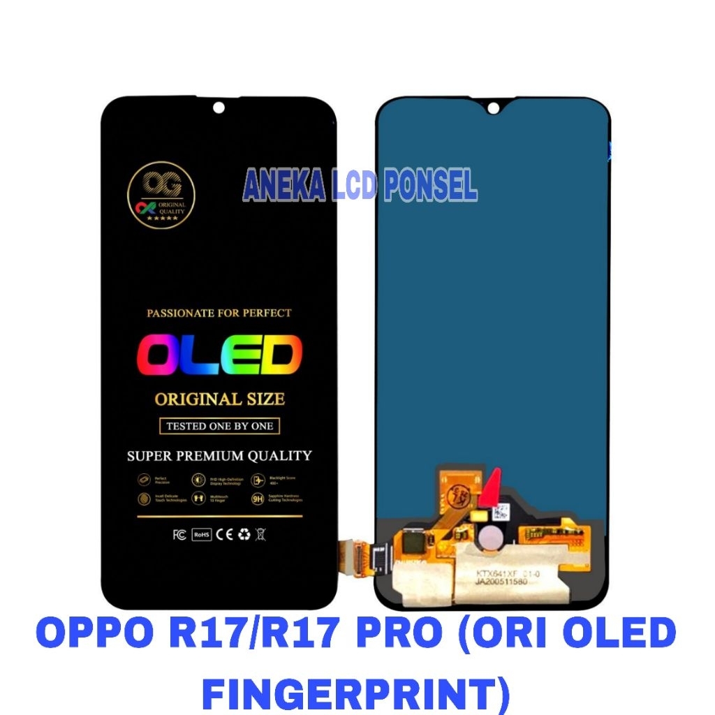 Jual LCD OPPO R17/R17 PRO (ORI OLED FINGERPRINT) | Shopee Indonesia