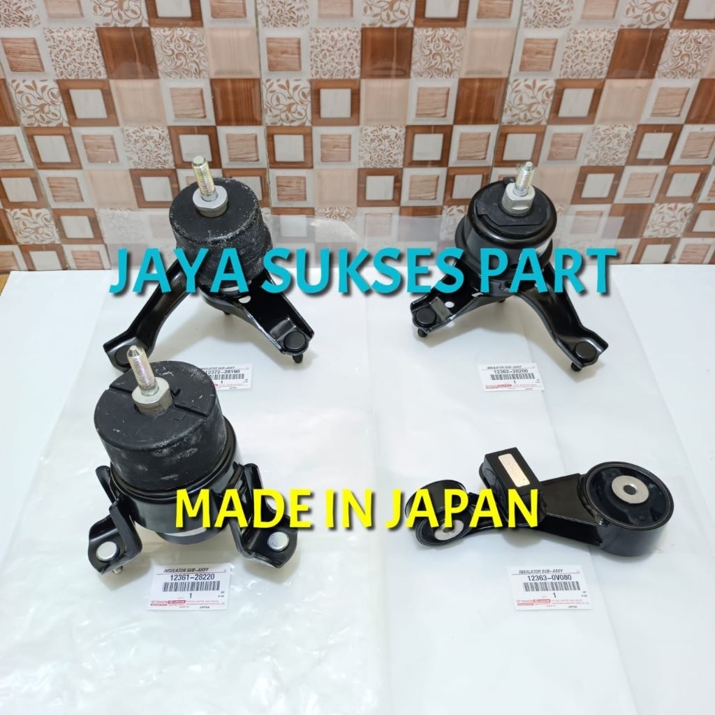 Jual engine mounting set Toyota Camry ASV50 2500cc 2.5cc 2013-up japan ...