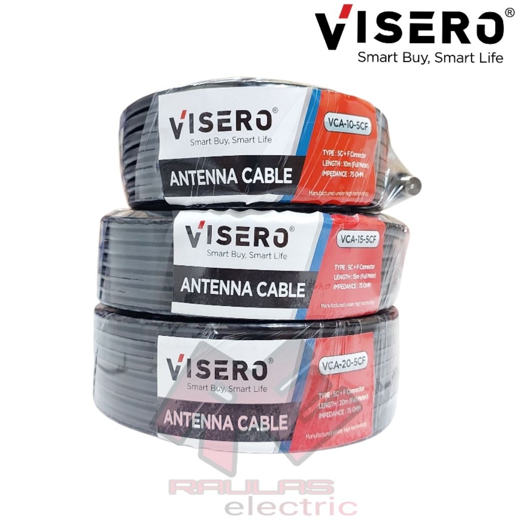 Jual Kabel Antena + Jeck Visero 10M 15M 20M - Kabel Antena TV Digital ...