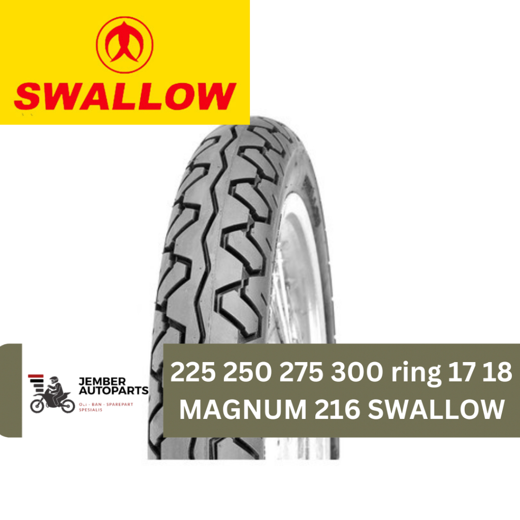 Jual Ban Luar 225/250/275/300 Ring 17 SWALLOW MAGNUM 216 Tubetype Motor ...