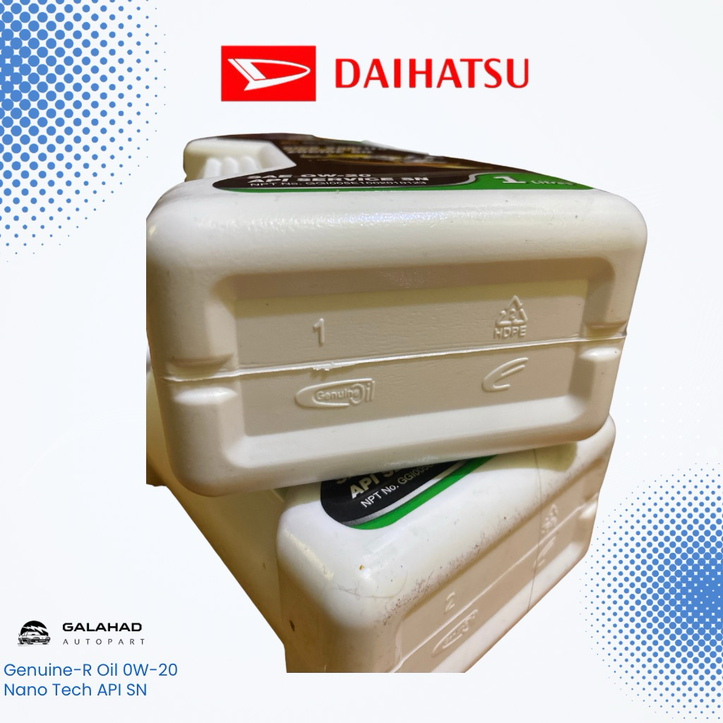 Jual Oli Mesin Mobil Genuine R OIL NANO TECH SAE 0W-20 API SN | Shopee ...