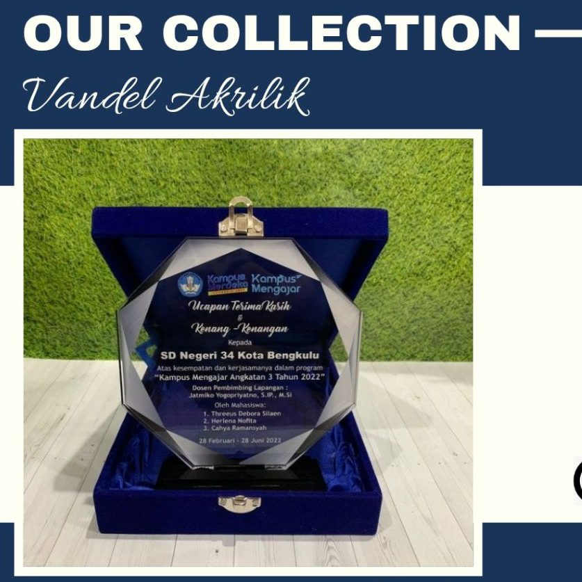 Jual Vandel Akrilik Custom | Shopee Indonesia