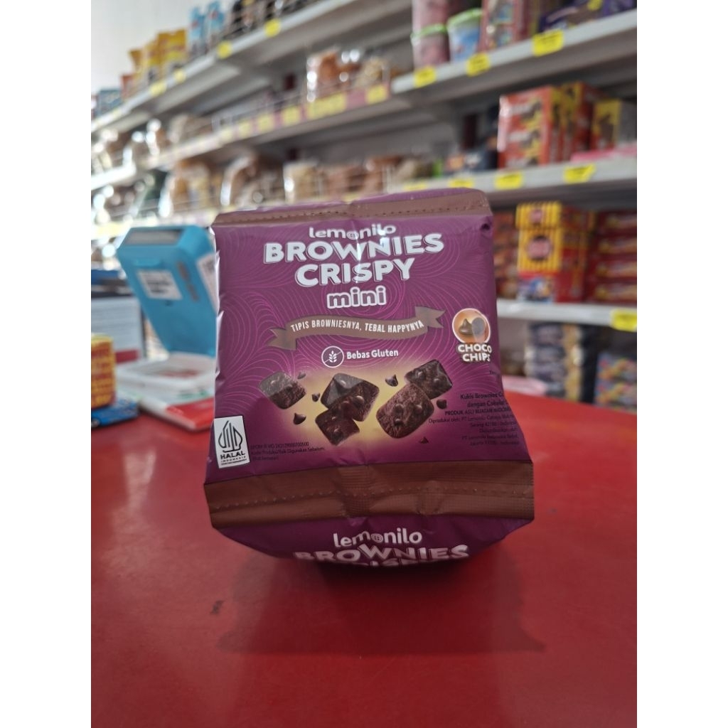 Jual Brownies Lemonilo Crispy Renceng isi 10 pc | Shopee Indonesia