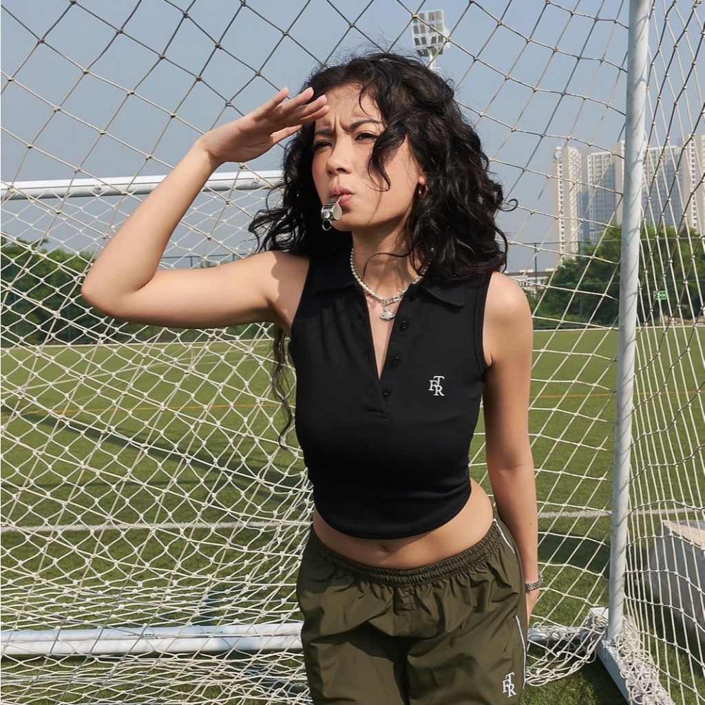Jual First Time Round - FTR Tennis Tank - Black | Shopee Indonesia