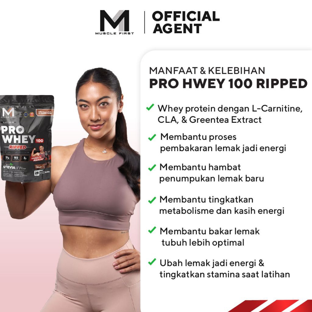 Jual Pro Whey Ripped 2lbs Cokelat (*Limited Edition) | Shopee Indonesia