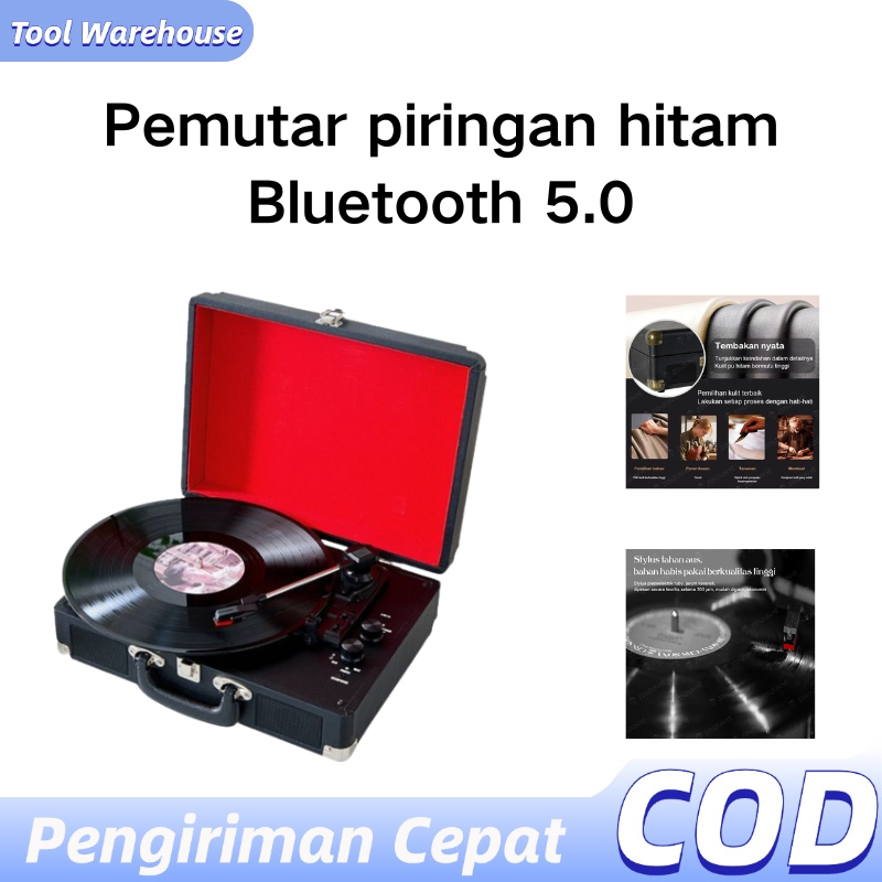 Jual Pemutar Piringan Hitam Gramophone Vinyl Record Player Vintage