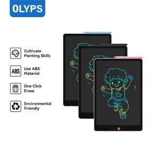 OLYPS LCD Drawing Tablet 16 Inch Papan Tulis LCD  Eye Care Display untuk Anak - Bisa Hapus