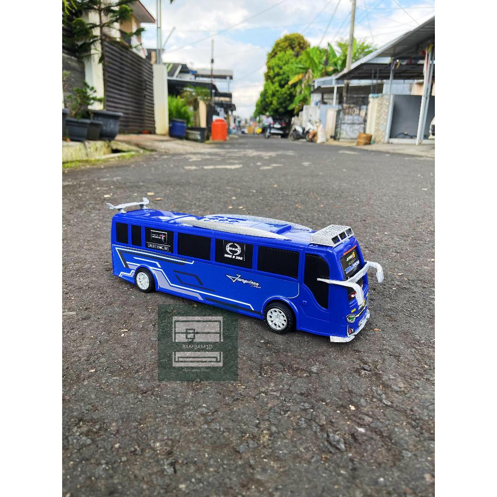 Jual (Bambam3D) MINIATUR BUS GANTENG KECE BUS MODIFAN FULL AKSESORIS ...