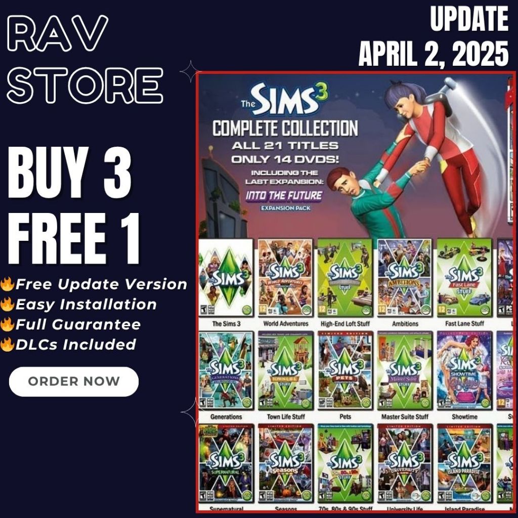 Jual The Sims 3 Complete Edition + All World Unlock / The Sims 3 ...