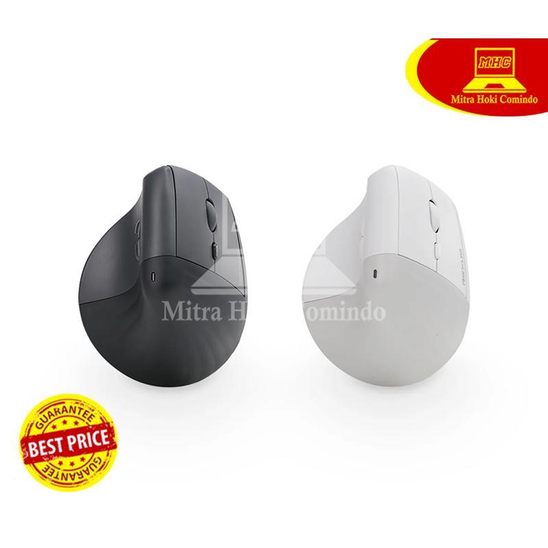 Jual Vertical Gaming Mouse Wireless Bluetooth Rechargerable Dual-Mode ...