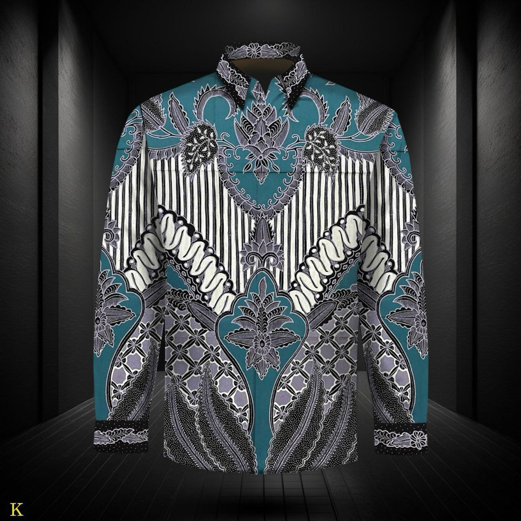 Jual Kain Batik Tulis Katun Polos - Pola Kemeja Batik Pria Lengan ...