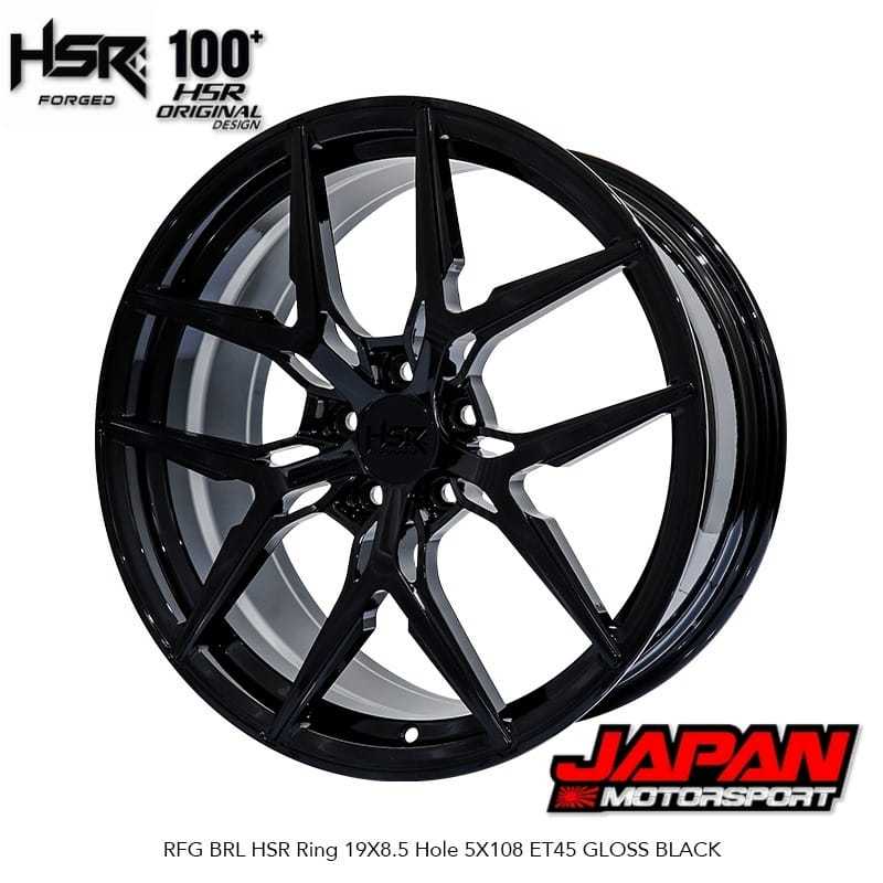 Jual HSR FORGED > VELG RACING HSR RFG BRL R19 H5X108 FOR CHERY J6 OMODA ...