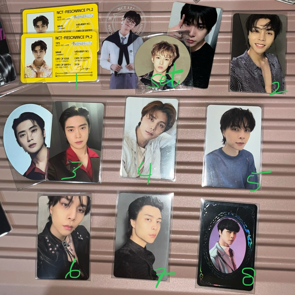 Jual Photocard NCT 127 Johnny Jaehyun Doyoung | Shopee Indonesia