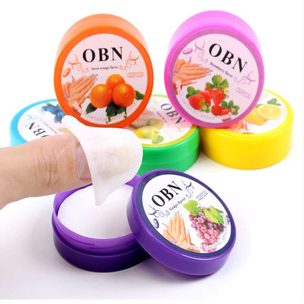 Tissue Basah Penghapus Kutek Nail Polish Remover Cleansing Wipes Pembersih Cat Kuku