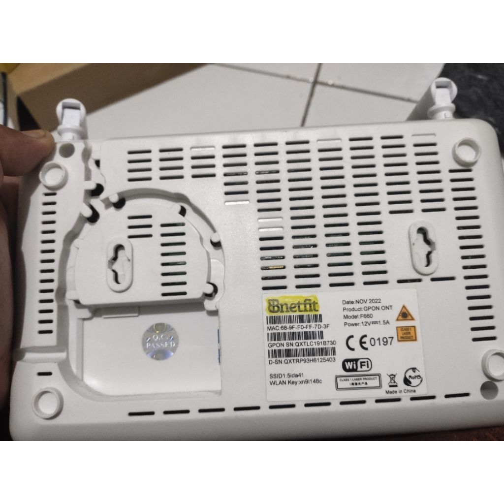 Jual Router GPON ZTE F660 (Port Biru) | Shopee Indonesia
