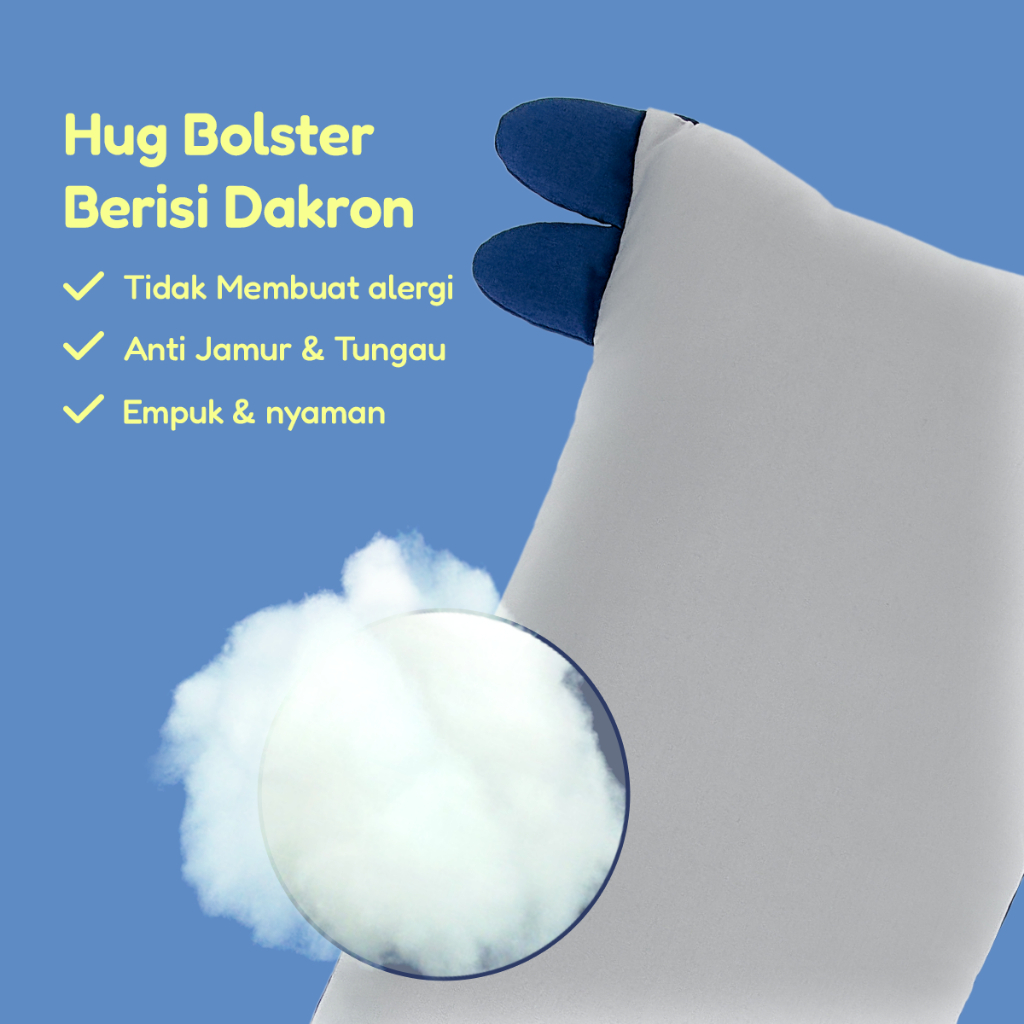 Jual Big Bee Hug & Cuddle Bolster Ukuran M - L | Shopee Indonesia