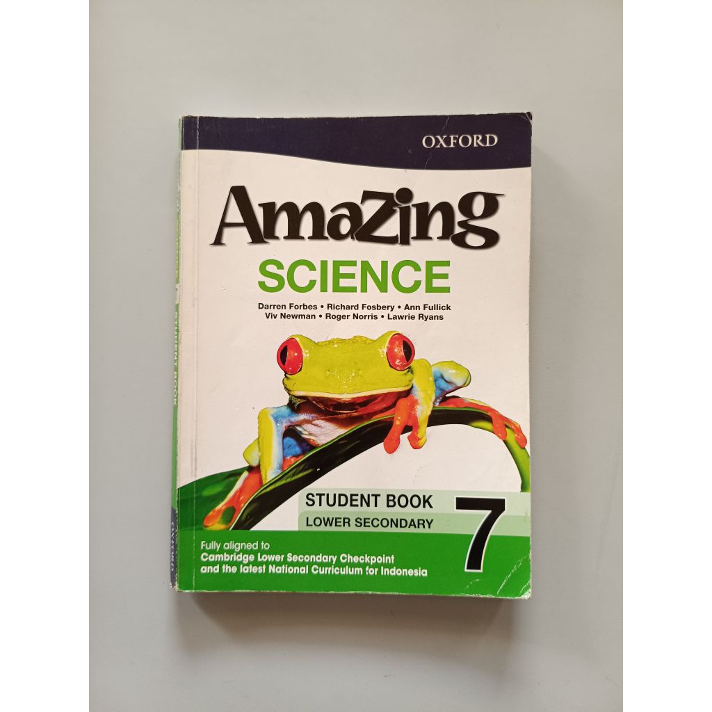 Jual OXFORD AMAZING SCIENCE STUDENT BOOK LOWER SECONDARY 7 ORIGINAL ...