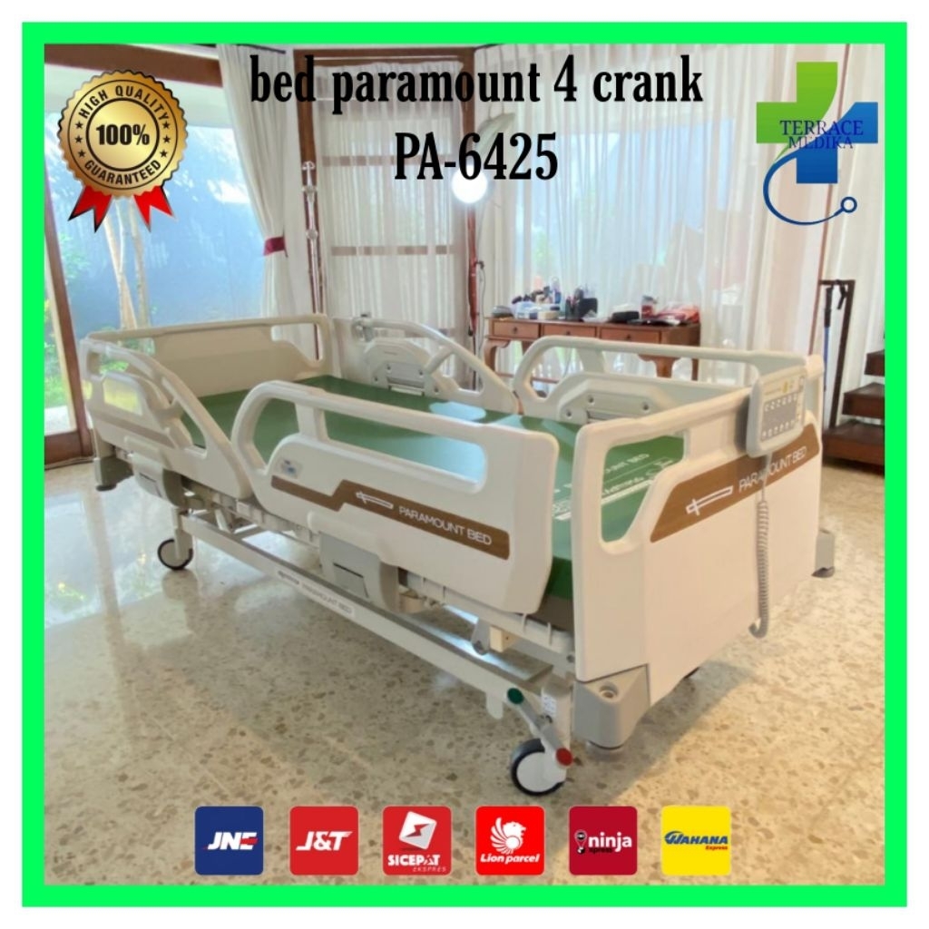 Jual Bed paramount 4CRANK Bed Paramount PA-6415 4motor Ranjang Pasien ...