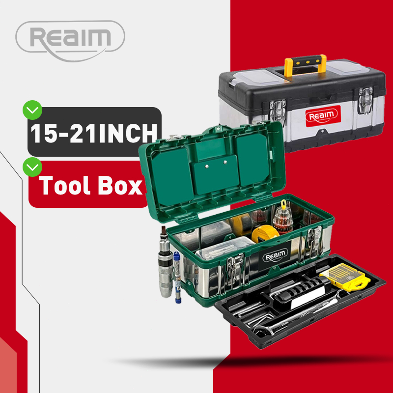 Jual Reaim Tool Box Besar 15-21 Inch Box /Besi Baja Kotak Perkakas ...