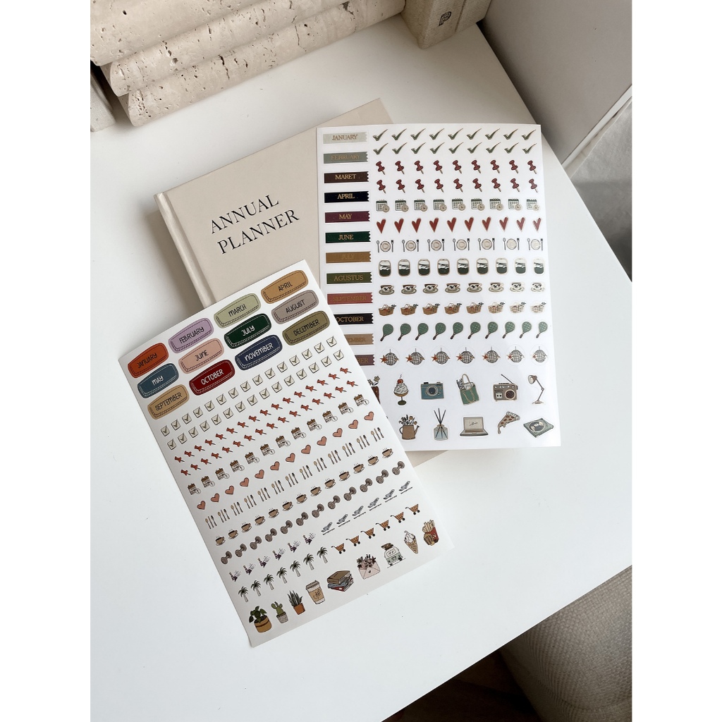 Jual Sticker Aesthetic / Sticker Jurnal / Sticker Lucu / Stiker ...