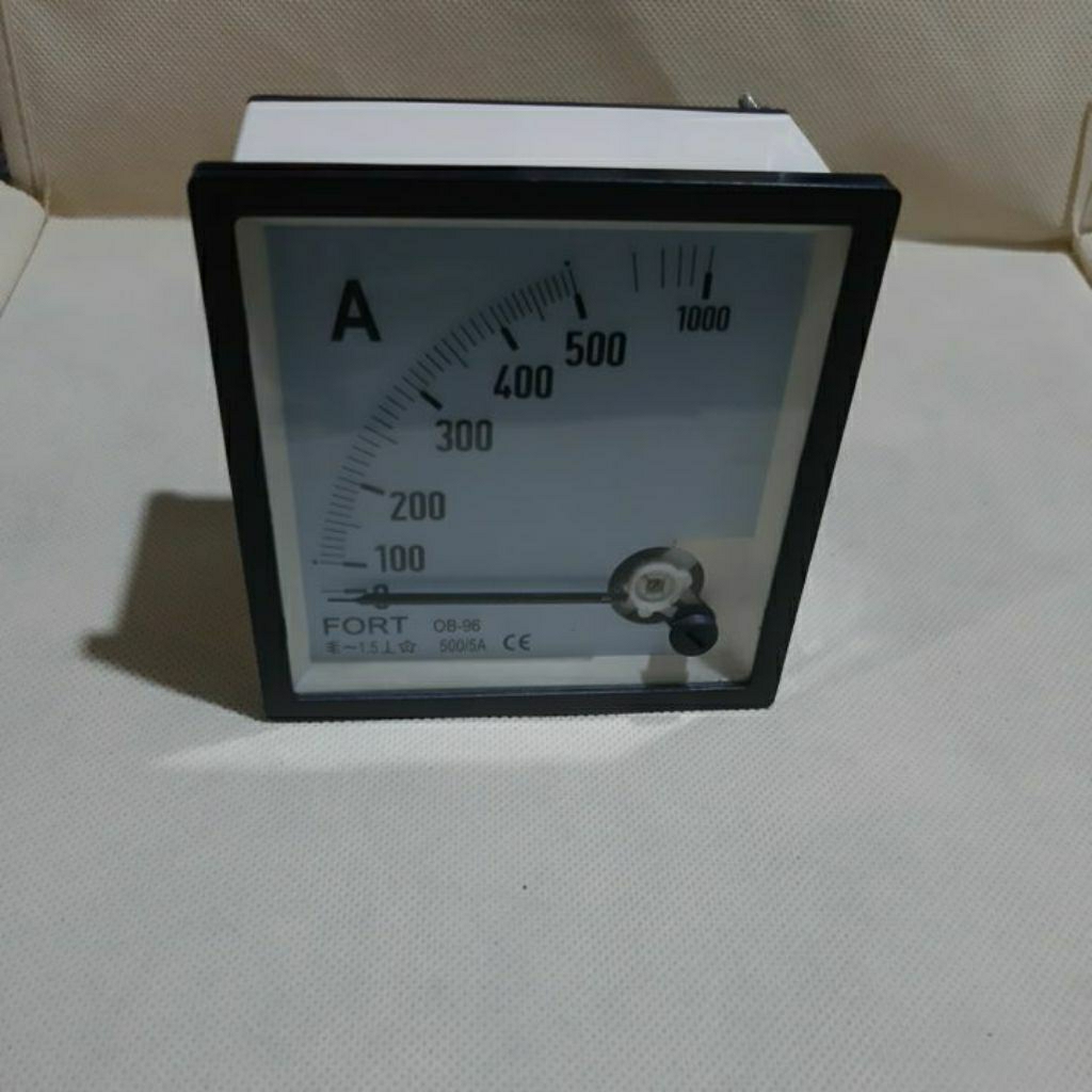 Jual Ampere Meter Analog Panel Meter AC/DC FT/OB 96A | Shopee Indonesia