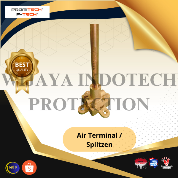Jual Air Rod Terminal/Splitzen Promitech 500 mm 1000 mm 1500 mm ...